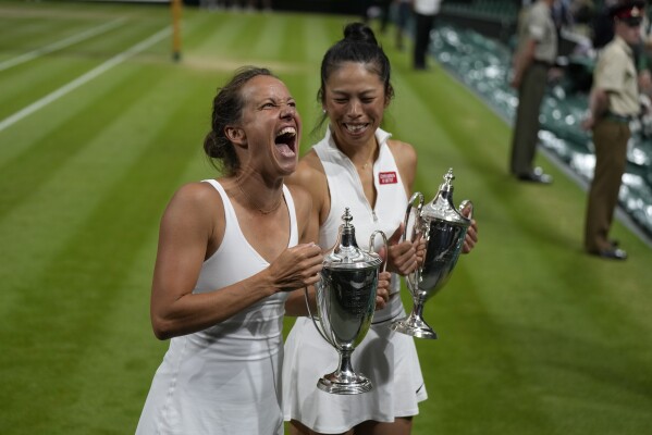 Hsieh Su-Wei and Barbora Strycova win second women's doubles